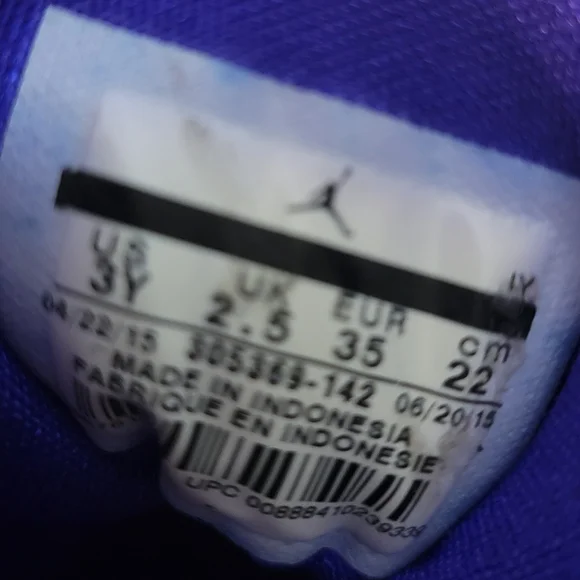 Air Jordan 8 Retro BP (PS) Rare "Three-Peat" (2015) B3Y/G4.5 NEW W/OG BOX - Picture 10 of 11